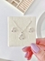 Conjunto gota vazado cravejado - comprar online