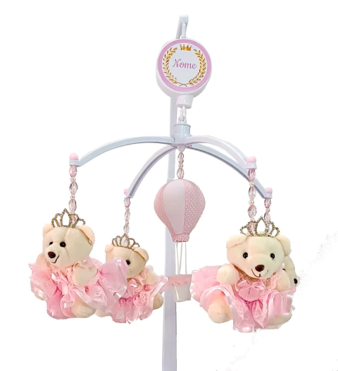 Móbile Musical P/ Berço Ursa Princesa Sophia - comprar online