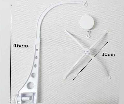 Suporte de Berço Para Móbile Musical - 46cm