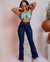 CALÇA JEANS FLARE na internet