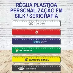 RÉGUA PVC PERSONALIZADA na internet