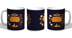 Taza Friends De Plástico
