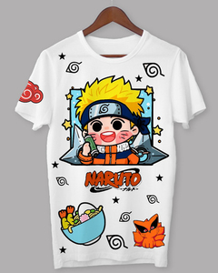Remera Adulto, Naruto Uzumaki, Anime Kawaii