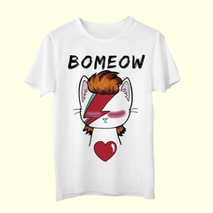 Remera David Bowie Bomeow Gato Gatito #anime
