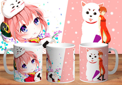 Taza Gintama De Plástico - La Cueva Del Otáku