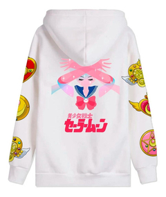 Buzo Hoodie Con Capucha - Sailor Moon en internet