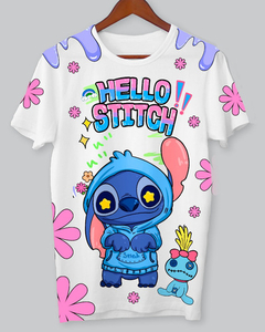 Remera Adulto, Stitch Art:759
