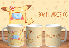 Taza Plástico, Parodia Video Juego Among, Varios Modelos - La Cueva Del Otáku