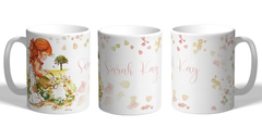 Taza De Sarah Kay, Colección Vintage - De Cerámica - La Cueva Del Otáku
