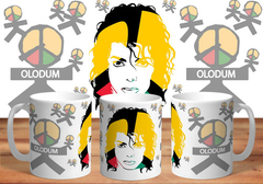 Taza Olodum, Michael Jackson De Plástico - comprar online