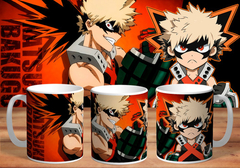 Taza Katsuki Bakugo De Plástico - comprar online