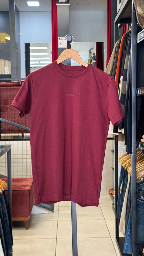 Camisa suedine pinne company vinho