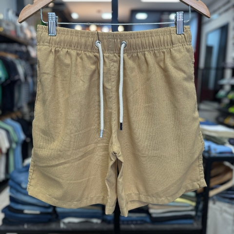 Short Linho 903 Stampini Cor Caqui - comprar online