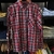 Camisa Social Sibra Xadrez Listra Ml3055 vermelho - comprar online