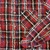 Camisa Social Sibra Xadrez Listra Ml3055 vermelho na internet