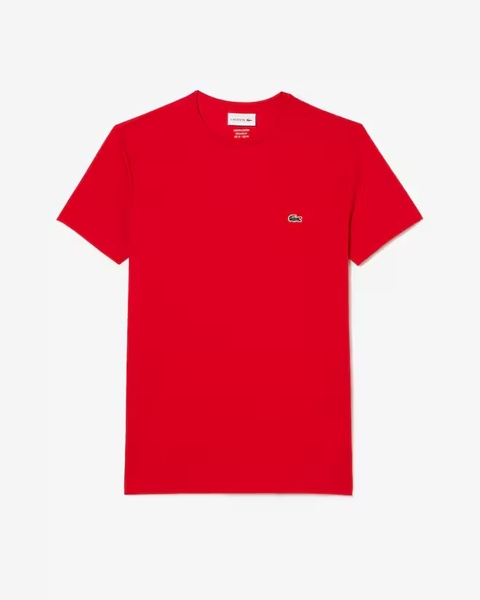 T-shirt Lacoste algodão pima Red 240