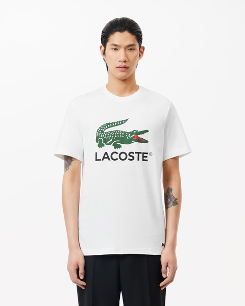 T-shirt masculino th28523 Lacoste white 001