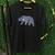 Camiseta estampada 4964 urso trace relevo pret - comprar online