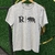Camiseta 5517 logo relevo quadriculado mescla médio