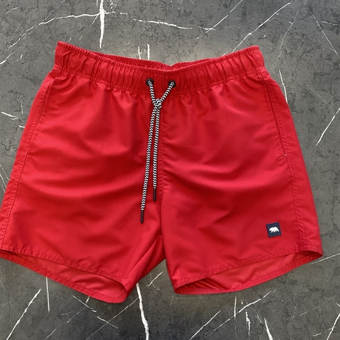 Swim short Aruba 32130 pólem vermelho