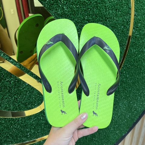 CHINELO 320129002 ACOSTAMENTO VERDE FLUOR - comprar online