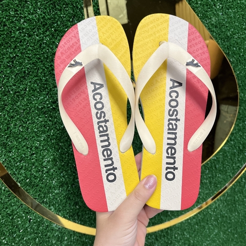 CHINELO ACOSTAMENTO AMARELO - comprar online