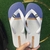 Chinelo Pinne Company Branco Azul - comprar online