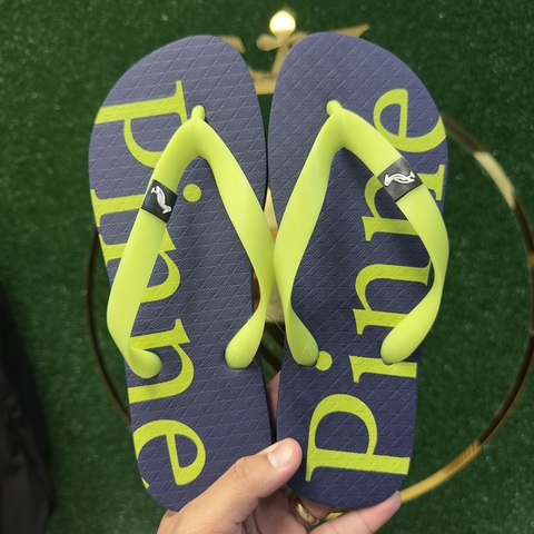 Chinelo Pinne Company Nome Neon Marinho - comprar online