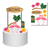 Topper De Bolo Decorativo Flamingos