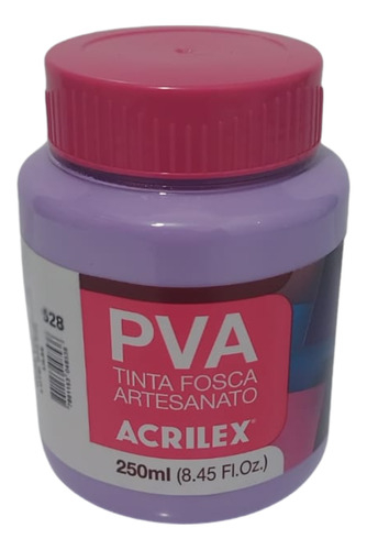 Tinta Pva 250 Gramas Lilás Acrilex