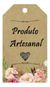 50 Unid Tag Agradecimento - 4 Modelos Papel Reciclato - TownBrink