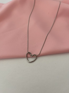 Collar Corazón Plata - comprar en línea