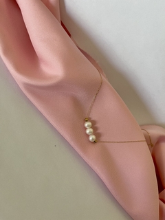 Collar 3 perlas en internet