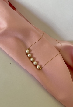 Collar 5 perlas en internet