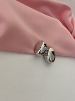 Aretes ovales Plata - comprar en línea