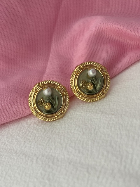Aretes Barroco Tulipán