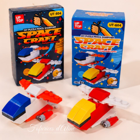Mini Apontador Criativo - Tipo LEGO