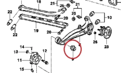 Buje Delantero de Brazo de Suspensión Trasero Vectra 97> Importado - comprar online