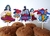 Toppers Superhéroes -12 unidades- - comprar online