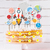 Set de Cake Topper Astronautas