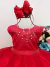 Vestido Infantil Vermelha Damas Luxo Festas - comprar online