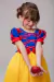 Vestido Bella Child/Fantasia Longa Branca de Neve na internet