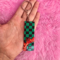 Chaveiro Estampa Tanjiro Kamado - Demon Slayer - comprar online
