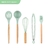 Conjunto de Utensílios de Silicone Anhichef - BlackBox Importação