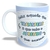 Caneca Personalizada Dia dos Professores - Feliz Aquele que Transfere (Azul)