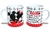 Caneca Personalizada Namorados Mickey e Minnie Google na internet