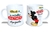 Caneca Personalizada Namorados Mickey e Minnie Casal - comprar online