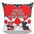 Almofada Personalizada Minnie e Mickey Feliz Dia dos Namorados