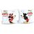 Almofada Personalizada Namorados Mickey e Minnie Minha metade perfeita