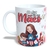 Caneca Personalizada Dia das Mães Heróis - Capitão América